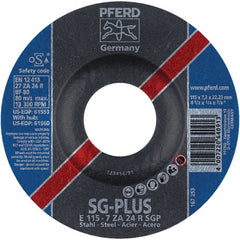 PFERD - Depressed Center Wheel - - Exact Industrial Supply