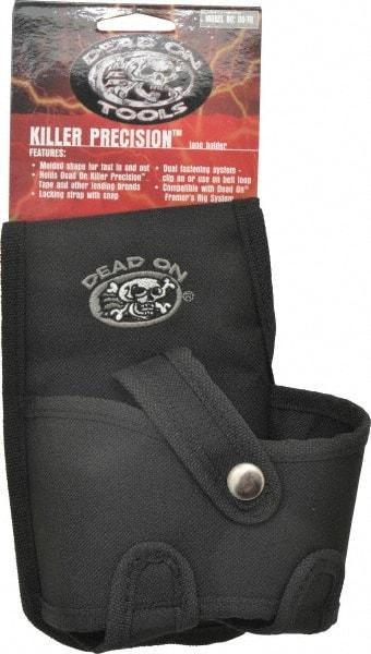 Dead On - 1 Pocket Tape Measure Holster - Polyester, Black, 5" Wide x 7" High - A1 Tooling