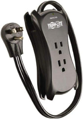 Tripp-Lite - 3 Outlets, 120 VAC15 Amps, 1.5' Cord, Power Outlet Strip - Floor, Keyhole Mount, 5-15 NEMA Configuration, 1.4" Strip - A1 Tooling