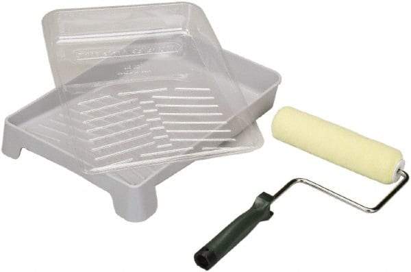 Ability One - Trim Paint Roller Kit - Includes Paint Tray, Roller Cover & Frame - A1 Tooling