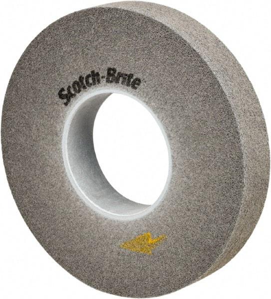 3M - 10" Diam, 2" Face Width, 5" Center Hole, Fine Grade, Silicon Carbide Deburring Wheel - Convolute, Soft Density 9 Grade, 3,600 RPM - A1 Tooling