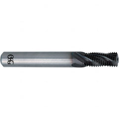 OSG - UNF, 0.096" Cutting Diam, 3 Flute, Solid Carbide Helical Flute Thread Mill - Internal Thread, 0.068" LOC, 1.661" OAL, 1/4" Shank Diam - A1 Tooling