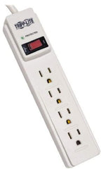 Tripp-Lite - 4 Outlets, 120 VAC15 Amps, 4' Cord, Power Outlet Strip - Floor, Keyhole Mount, 5-15 NEMA Configuration, 8" Strip - A1 Tooling