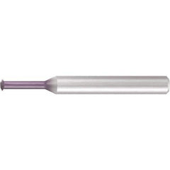 Emuge - 1/8 Inch Cutting Diameter, 3 Flute Solid Carbide Single Profile Thread Mill - A1 Tooling