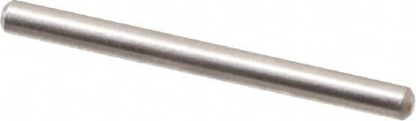 Value Collection - 1/16" Diam x 3/4" Pin Length 316 Stainless Steel Standard Dowel Pin - Bright Finish, 2 Beveled End - A1 Tooling