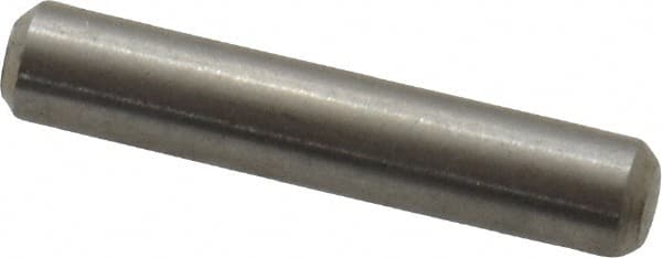 Value Collection - 3/32" Diam x 1/2" Pin Length 316 Stainless Steel Standard Dowel Pin - Bright Finish, 2 Beveled End - A1 Tooling