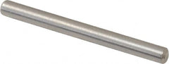 Value Collection - 3/32" Diam x 1" Pin Length 316 Stainless Steel Standard Dowel Pin - Bright Finish, 2 Beveled End - A1 Tooling