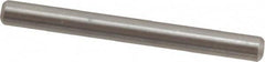 Value Collection - 1/8" Diam x 1-1/4" Pin Length 316 Stainless Steel Standard Dowel Pin - Bright Finish, 2 Beveled End - A1 Tooling