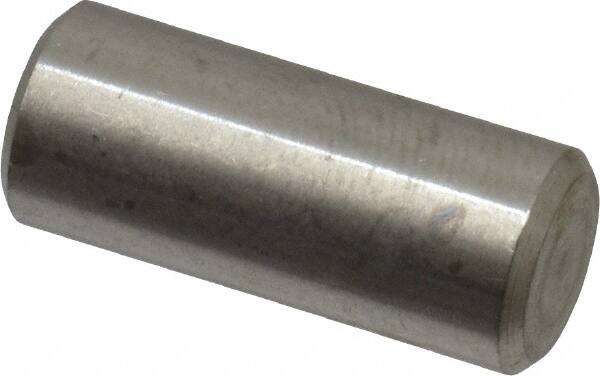 Value Collection - 5/16" Diam x 3/4" Pin Length 316 Stainless Steel Standard Dowel Pin - Bright Finish, 2 Beveled End - A1 Tooling