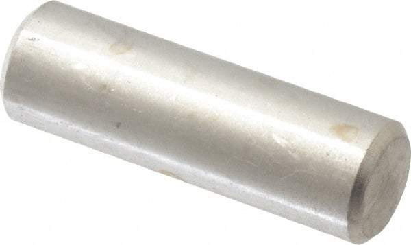 Value Collection - 5/16" Diam x 1" Pin Length 316 Stainless Steel Standard Dowel Pin - Bright Finish, 2 Beveled End - A1 Tooling