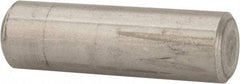 Value Collection - 3/8" Diam x 1-1/4" Pin Length 316 Stainless Steel Standard Dowel Pin - Bright Finish, 2 Beveled End - A1 Tooling