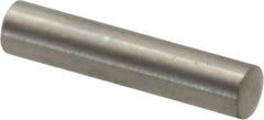 Value Collection - 3mm Diam x 14mm Pin Length 316 Stainless Steel Standard Dowel Pin - Bright Finish, 1 Rounded End - A1 Tooling