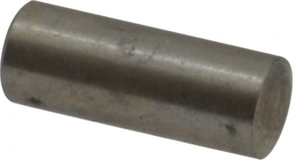 Value Collection - 4mm Diam x 10mm Pin Length 316 Stainless Steel Standard Dowel Pin - Bright Finish, 1 Rounded End - A1 Tooling