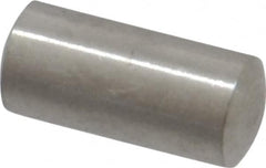 Value Collection - 5mm Diam x 10mm Pin Length 316 Stainless Steel Standard Dowel Pin - Bright Finish, 1 Rounded End - A1 Tooling