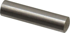 Value Collection - 6mm Diam x 24mm Pin Length 316 Stainless Steel Standard Dowel Pin - Bright Finish, 1 Rounded End - A1 Tooling