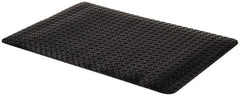 PRO-SAFE - 3' Long x 2' Wide, Dry Environment, Anti-Fatigue Matting - Black, Vinyl with Vinyl Sponge Base, Beveled on 4 Sides - A1 Tooling