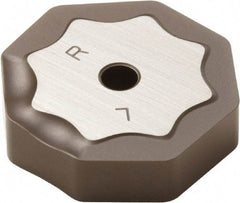 Seco - ONEF090520 M14 Grade MK1500 Carbide Milling Insert - TiCN/Al2O3 Finish, 0.219" Thick, 0.866" Inscribed Circle - A1 Tooling