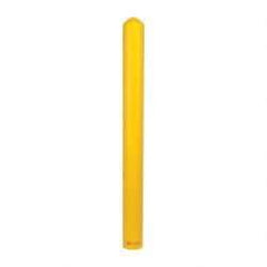 Eagle - 5" Deep x 56" High, 4" Bollard Cover - Yellow, High Density Polyethylene, 4 Lb, Smooth Surface - A1 Tooling