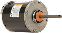 US Motors - 1/2 Max hp, 1,075 Max RPM, Permanent Split Cap Electric AC DC Motor - 208-230 V Input, Single Phase, 48Y Frame, 1/2" Shaft Diam, Belly Band Mount, TEAO Enclosure - A1 Tooling