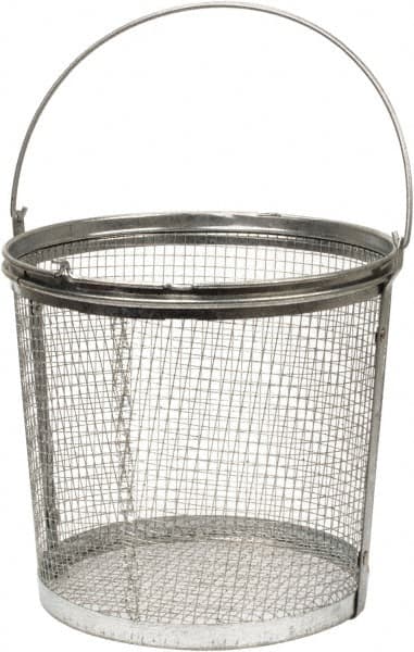 Bio-Circle - Parts Washer Basket - 209.55mm High x 228.6mm Wide x 228.6mm Long, Use with Bio-Circle Parts Washing Systems - A1 Tooling