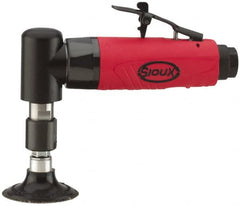 Sioux Tools - 1/4" Collet, Angle Handle, Angle Air Die Grinder - 12,000 RPM, Rear Exhaust, 11 CFM, 0.3 hp, 6.21 bar, 1/4 NPT - A1 Tooling