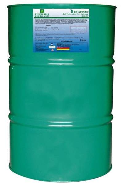 Renewable Lubricants - 55 Gal Drum Synthetic/Graphite Lubricant - White, -28°F to 2,000°F, Food Grade - A1 Tooling