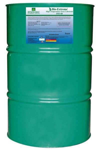 Renewable Lubricants - 55 Gal Drum Synthetic/Graphite Lubricant - White, -28°F to 2,000°F, Food Grade - A1 Tooling