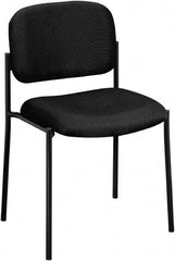 Basyx - Black Fabric Guest Stacker Chair - 21" Wide x 32" High - A1 Tooling