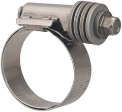 Value Collection - 13/16 to 1-1/2" Hose, 9/16" Wide x 0.6" Thick, Constant Torque Clamp - 13/16 to 1-1/2" Diam, Grade 301 & 410 Stainless Steel Screw - A1 Tooling