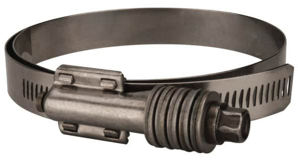 Value Collection - 3-3/4 to 4-5/8" Hose, 5/8" Wide x 0.7" Thick, Constant Torque Clamp - 3-3/4 to 4-5/8" Diam, Grade 301 & 410 Stainless Steel Screw - A1 Tooling