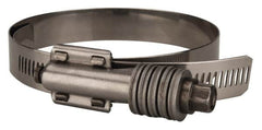 Value Collection - 3-1/4 to 4-1/8" Hose, 5/8" Wide x 0.7" Thick, Constant Torque Clamp - 3-1/4 to 4-1/8" Diam, Grade 301 & 410 Stainless Steel Screw - A1 Tooling