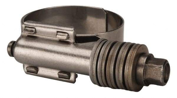 Value Collection - 1 to 1-3/4" Hose, 5/8" Wide x 0.7" Thick, Constant Torque Clamp - 1 to 1-3/4" Diam, Grade 301 & 410 Stainless Steel Screw - A1 Tooling