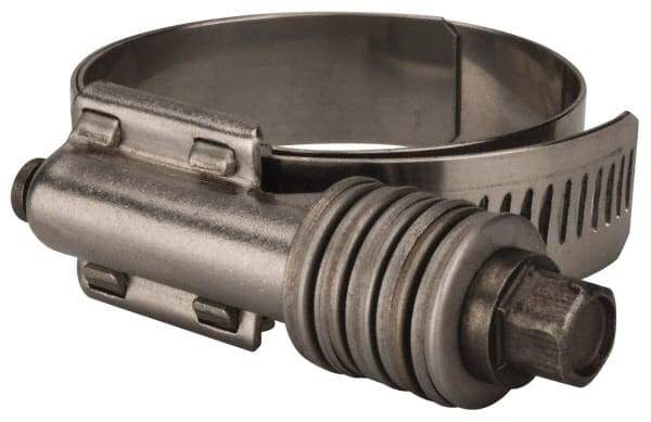 Value Collection - 1-3/4 to 2-5/8" Hose, 5/8" Wide x 0.7" Thick, Constant Torque Clamp - 1-3/4 to 2-5/8" Diam, Grade 301 & 410 Stainless Steel - A1 Tooling