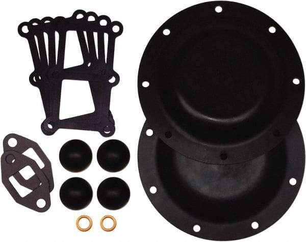 SandPIPER - Buna-N Fluid Section Repair Kit - For Use with Diaphragm Pumps - A1 Tooling