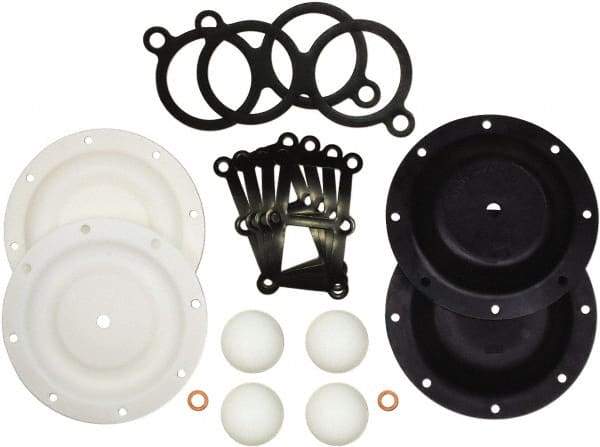 SandPIPER - 1/4" Pump, PTFE Fluid Section Repair Kit - For Use with Diaphragm Pumps - A1 Tooling