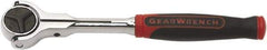 GearWrench - 1/4" Drive Slim Line Head Ratchet - Full Polish Chrome Finish, 6" OAL, 72 Gear Teeth, Roto Head - A1 Tooling