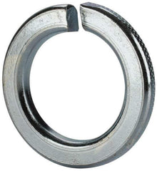 Value Collection - M30, 30.5mm ID, 48.2mm OD, 6mm Thick Split Lock Washer - Grade 8 Spring Steel, Zinc-Plated Finish, 30.5mm Min ID, 31.7mm Max ID - A1 Tooling