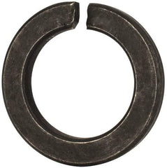 Value Collection - M30, 30.5mm ID, 48.2mm OD, 6mm Thick Split Lock Washer - Grade 8 Spring Steel, Uncoated, 30.5mm Min ID, 31.7mm Max ID - A1 Tooling