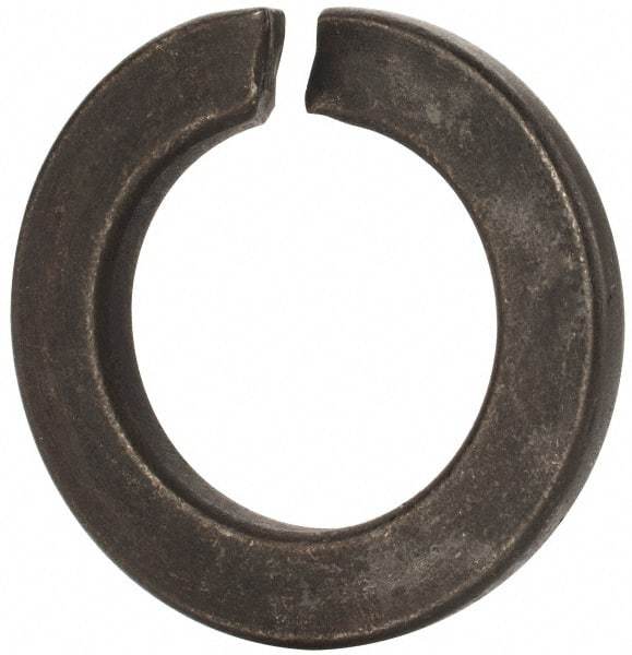 Value Collection - M33, 33.5mm ID, 55.2mm OD, 6mm Thick Split Lock Washer - Grade 8 Spring Steel, Uncoated, 33.5mm Min ID, 34.7mm Max ID, 55.2mm Min OD, 53.2mm Max OD - A1 Tooling