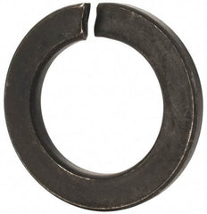 Value Collection - M36, 36.5mm ID, 58.2mm OD, 6mm Thick Split Lock Washer - Grade 8 Spring Steel, Uncoated, 36.5mm Min ID, 37.7mm Max ID - A1 Tooling