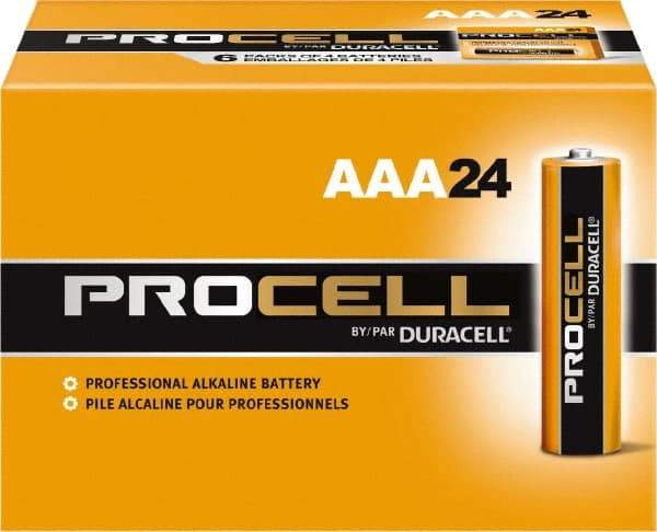 Duracell - Size AAA, Alkaline, Standard Battery - 1.5 Volts - A1 Tooling