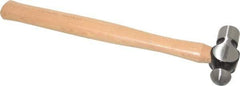 Paramount - 1/2 Lb Head Ball Pein Hammer - Wood Handle, 11-3/4" OAL - A1 Tooling