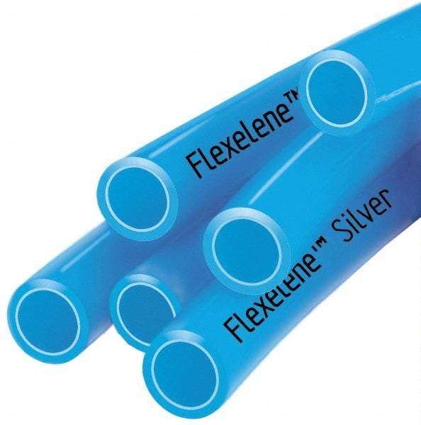 Made in USA - 5/16" ID x 7/16" OD, 1/16" Wall Thickness, 100' Long, Polyethylene Tube - Translucent Blue, 66 Max psi, 92 Shore A Hardness, -40 to 170°F - A1 Tooling