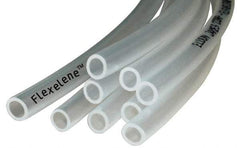 Made in USA - 3/4" ID x 1" OD, 1/8" Wall Thickness, 100' Long, Polyethylene Tube - Transparent Clear, 92 Shore A Hardness, -40 to 170°F - A1 Tooling