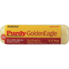 Purdy - 3/4" Nap, 9" Wide Paint General Purpose Roller Cover - Semi-Rough Texture, Synthetic Knit - A1 Tooling