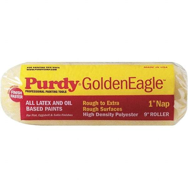 Purdy - 1" Nap, 9" Wide Paint General Purpose Roller Cover - Rough Texture, High Density Polyester - A1 Tooling