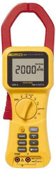 Fluke - 355, CAT IV, CAT III, Digital True RMS Clamp Meter with 2.2835" Clamp On Jaws - 600 VAC, 1000 VDC, 1400 AC Amps, 2000 DC Amps, Measures Voltage, Current, Frequency, Resistance - A1 Tooling