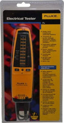 Fluke - 12 VAC/VDC to 600 VAC/VDC, Voltage Tester - LCD and LED Display, +/-2% Basic DC Accuracy, AAA Power Supply - A1 Tooling