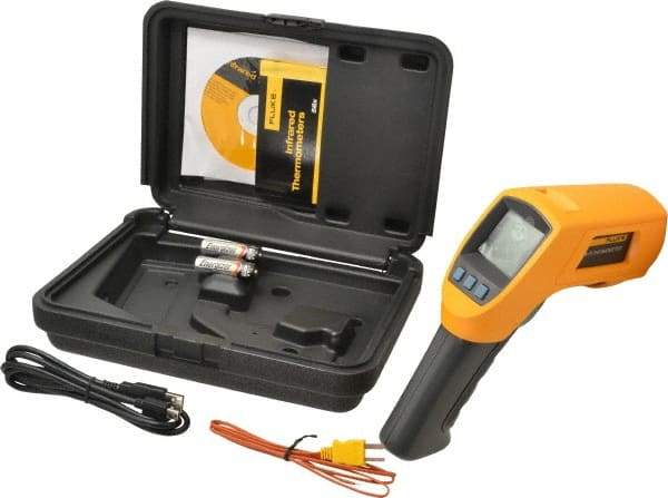 Fluke - -40 to 800°C (-40 to 1472°F) Infrared Thermometer - 50:1 Distance to Spot Ratio - A1 Tooling