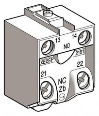 Telemecanique Sensors - 2NC, 3 Amp, Electrical Switch Contact Block - 240 VAC, For Use with ZCD29, ZCKJ9, ZCKM9, ZCKS9, ZCP29 - A1 Tooling